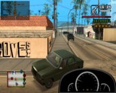 Radar Blurred Inner Disc - GTA SA Remastered v2 For PC